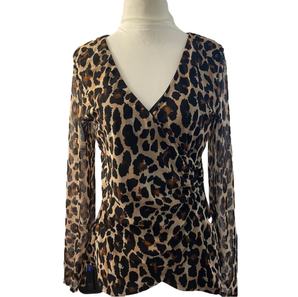 Venus O-Ring Ruched Side Animal Print size M - Picture 10 of 10